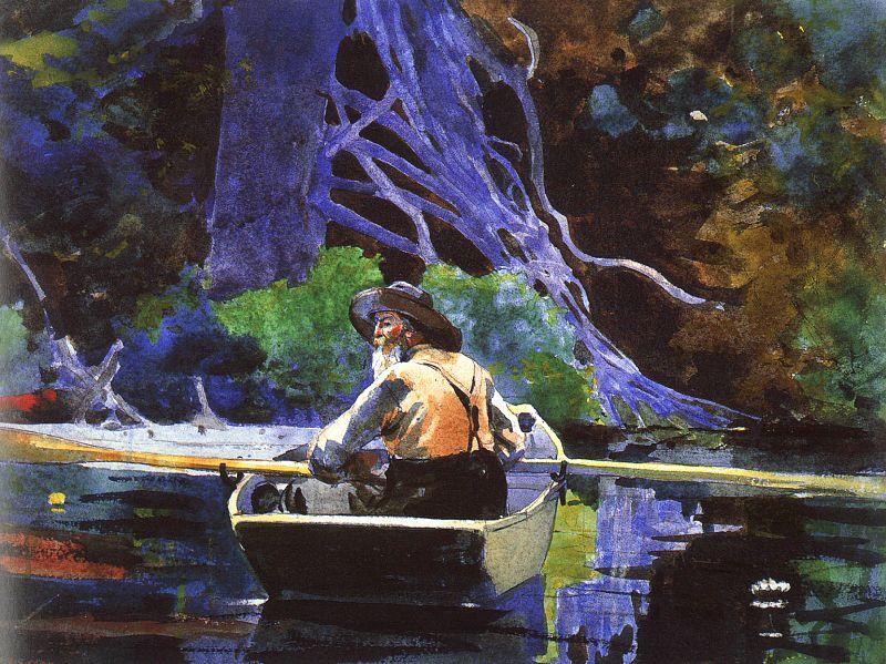 Winslow Homer The Andirondak Guide
